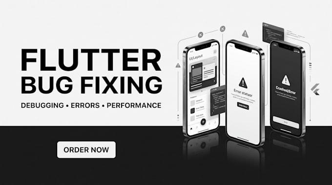 fix flutter bugs, errors, crashes and performance issues