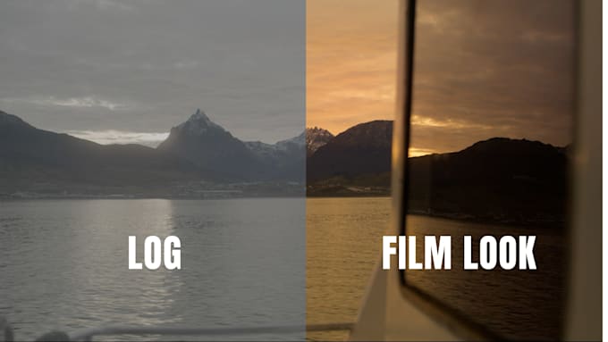 do professional video color grading and color correction