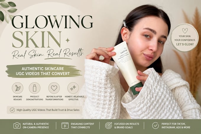 make captivating ugc for beauty skincare and makeup brands
