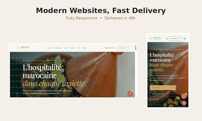 build your business website fast