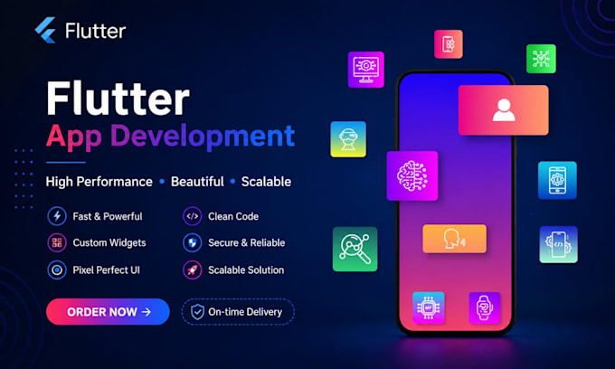 do mobile app development android app ios app creation flutter app developer