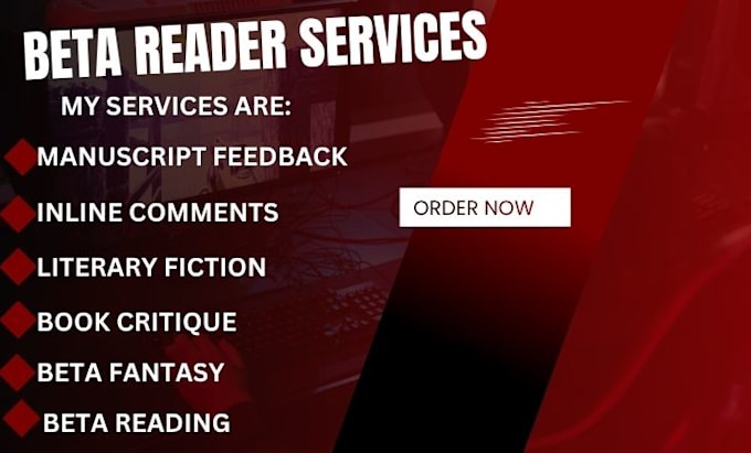 beta read critique and give detailed manuscript feedback with inline comments