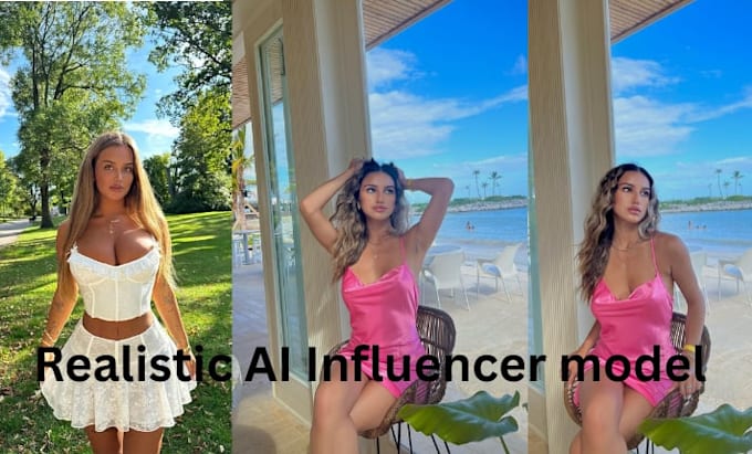 create ai influencer model for your brand, instagram fanvue ai  influencer