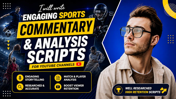 write engaging sports commentary and analysis scripts
