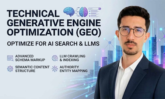 do technical SEO and GEO for your website