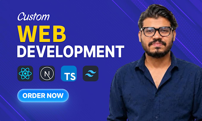 develop a custom web application