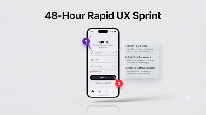 deliver an expert UX audit and redesign using ai accelerated user research