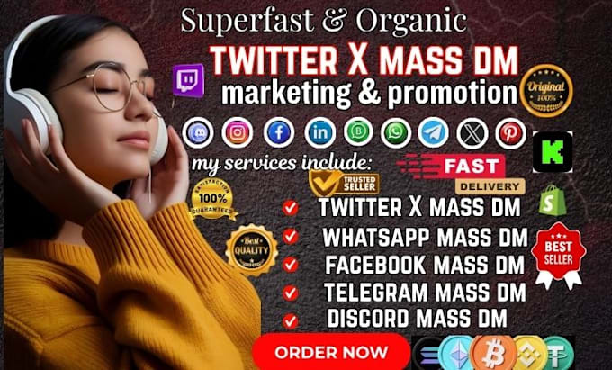 do twitter x mass dm outreach and targeted messaging