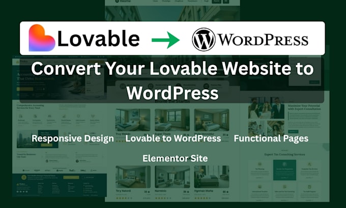 convert lovable to wordpress, customize lovable ai prototype into wordpress