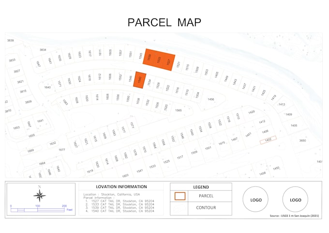 create a parcel map to support your project needs