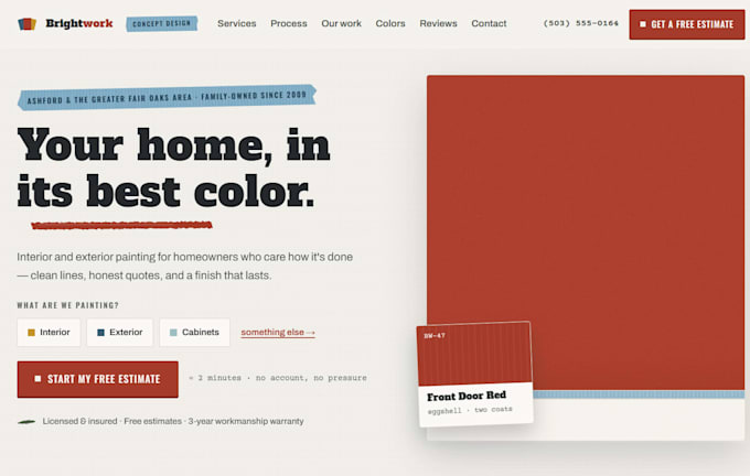 build a modern custom coded website for your business