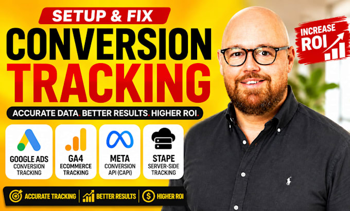 setup google ads conversion tracking,meta conversion API,ga4 ecommerce via stape