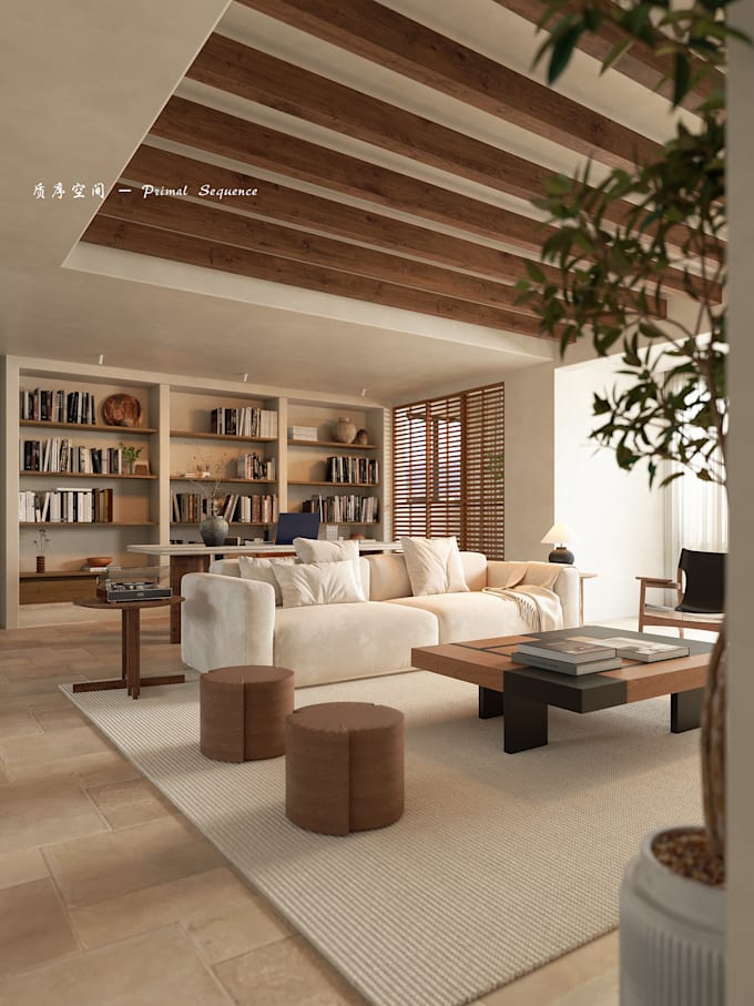 create photorealistic 3d interior rendering for your home design