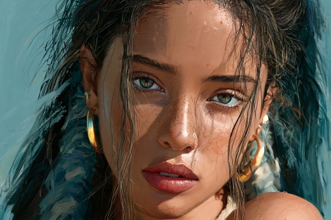 castom digital portrait art