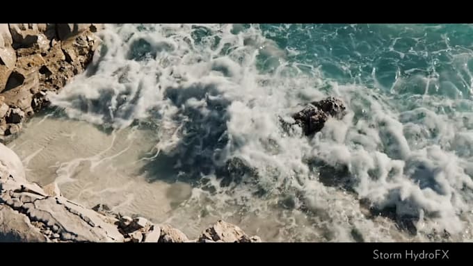 create 3d water simulation, vfx water simulation, and realistic fluid simulation