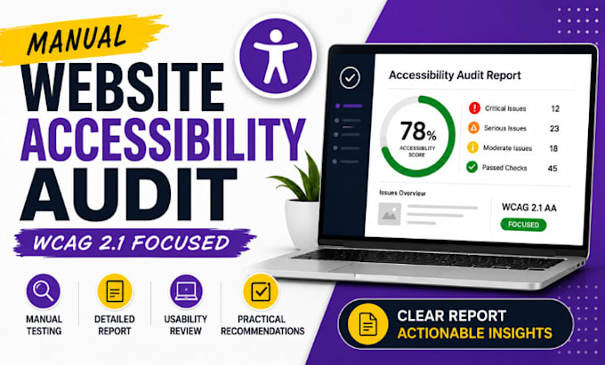 audit your website for wcag accessibility issues and usability