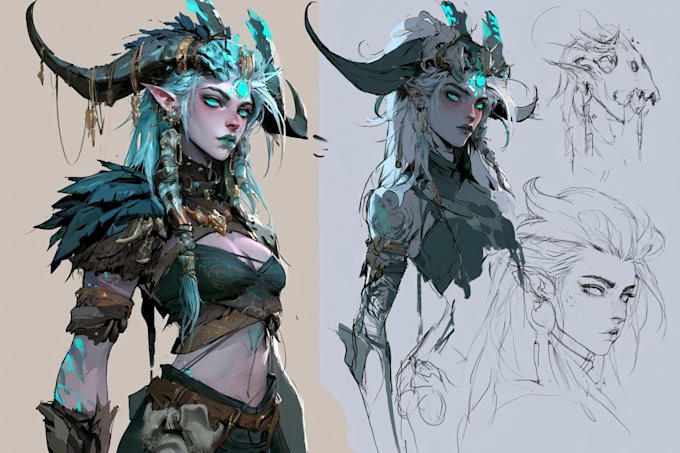 draw anime art portrait fan art