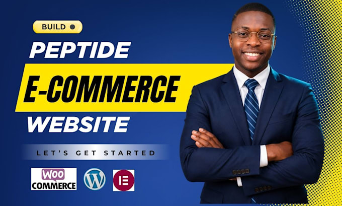 build fda compliant peptide website, research peptide, ecommerce peptide store