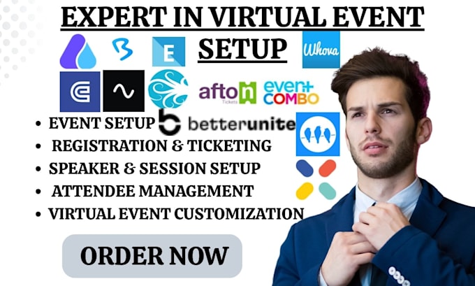 setup eventcreate airmeet bigmarker eventzilla zoho backstage whova fourwaves
