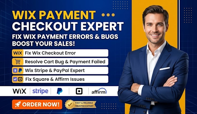 fix wix checkout error wix stripe paypal square affirm bug fix wix payment error
