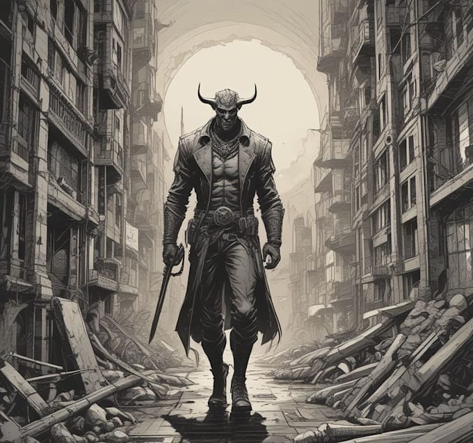 create colorful comic book illustrations