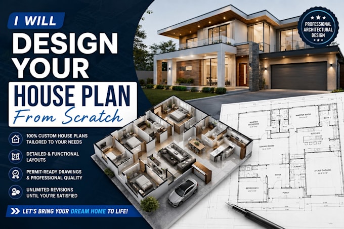 design your house plan from scratch