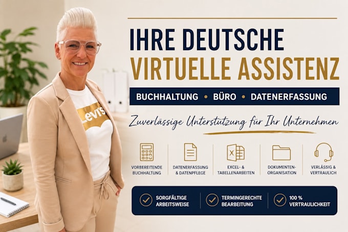 be your german virtual assistent for bookkeeping