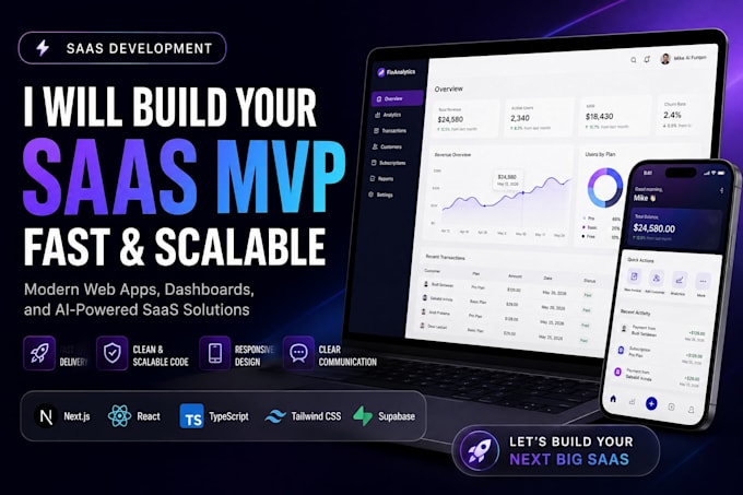 develop saas web application custom software development