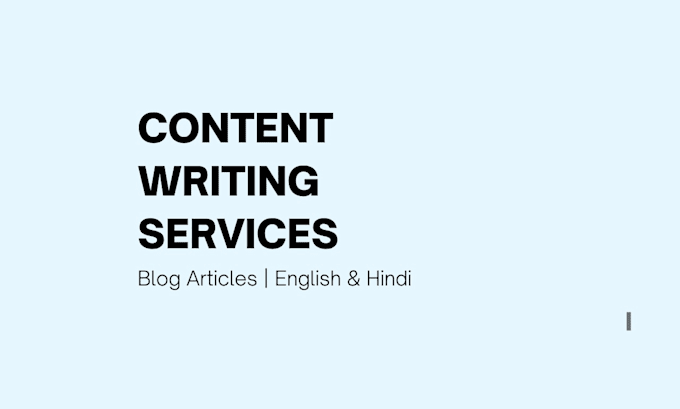 write engaging blog articles in hindi and english