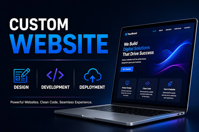 build and deploy your website
