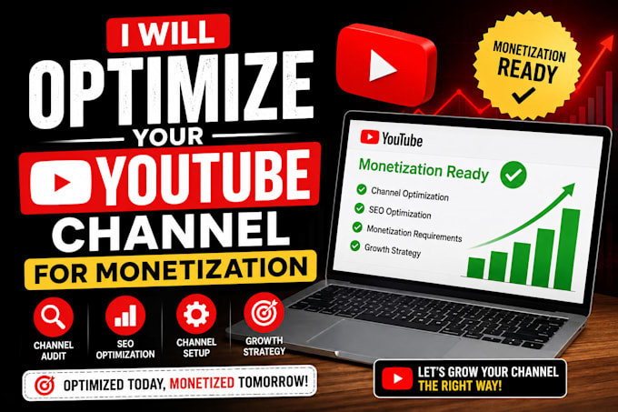 optimize your youtube channel for monetization