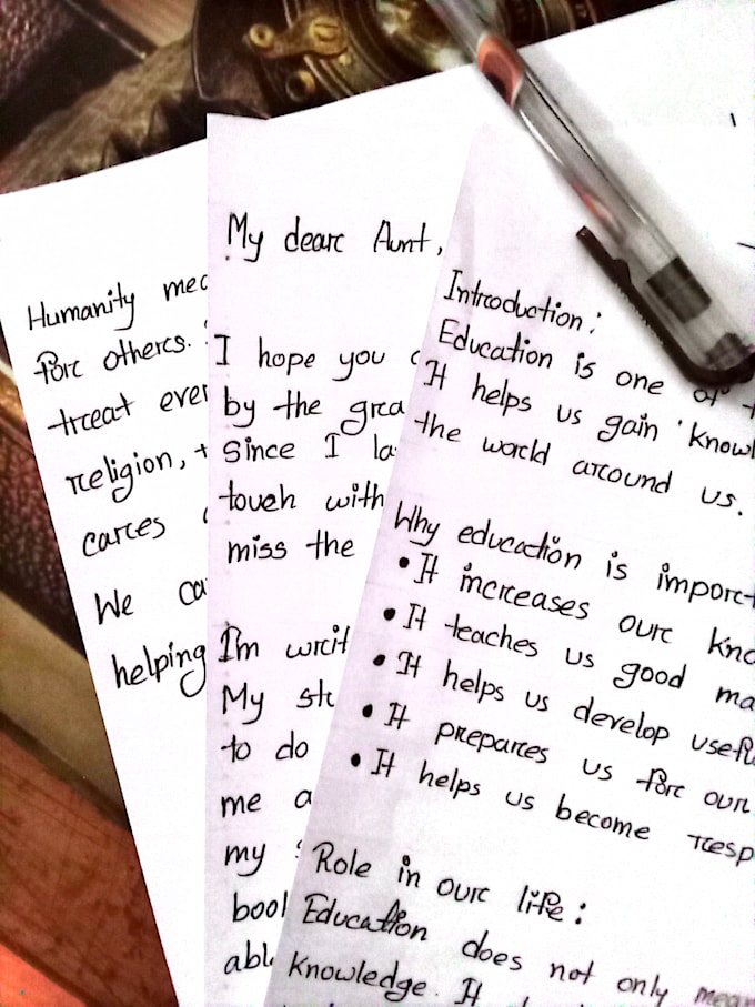 write notes,letters and applications professionally