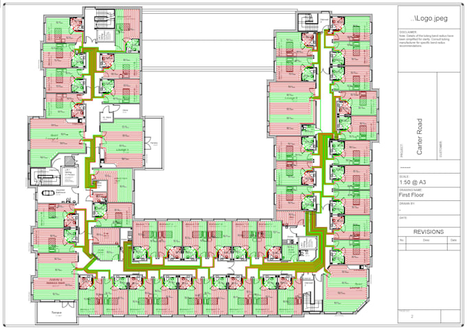 design professional underfloor heating ufh autocad drawings
