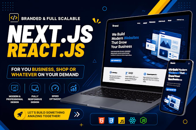 build full stack web app using nextjs and reactjs