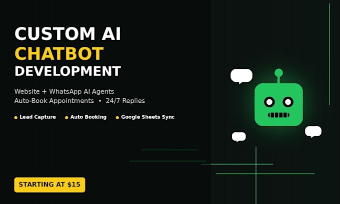 ai chatbot for your business website and whatsapp