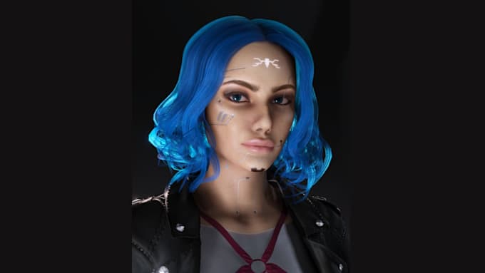 3d vtuber avatar vroid 3d model face tracking vrm fbx export files for streaming
