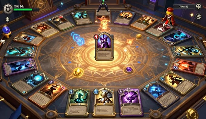 create 2d unity card game, mobile card game, card game prototype, card game demo
