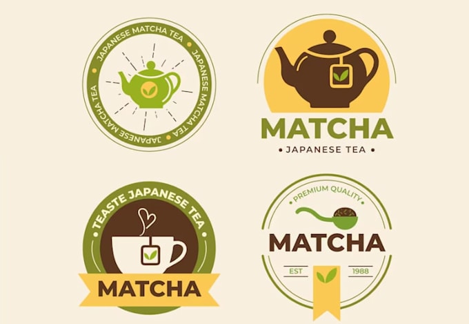 do tea shop herbal tea tea house café logo
