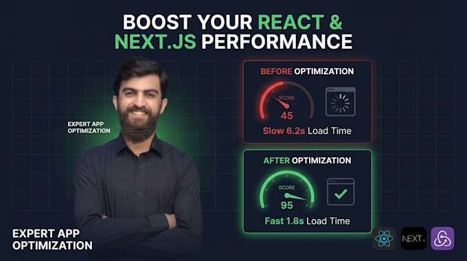 fix bugs and optimize your react or next js app