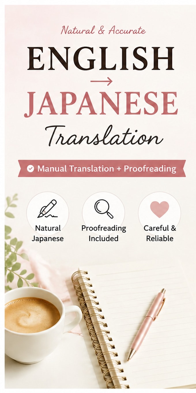 translate english to japanese