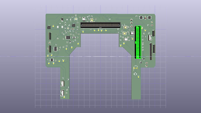 design pcb layout and schematic in kicad