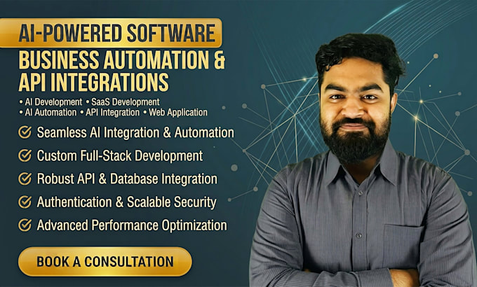 build ai software with automation and API integrations