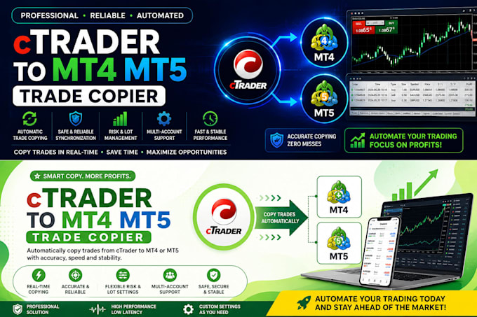 create a ctrader to mt4 mt5 trade copier