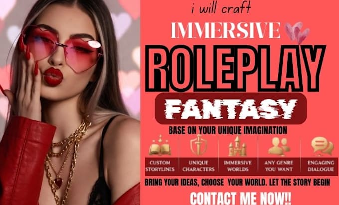 write an immersive fantasy roleplay story based on your imagination