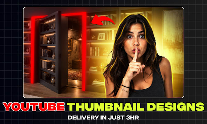 design clickbait youtube thumbnail