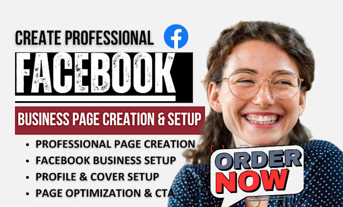 create and setup facebook business page