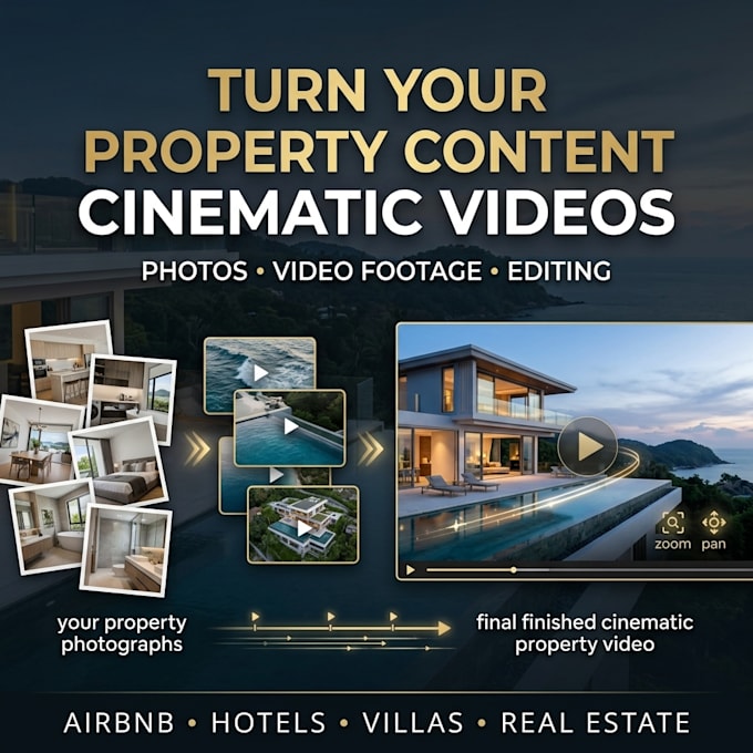 create a cinematic property video for your business