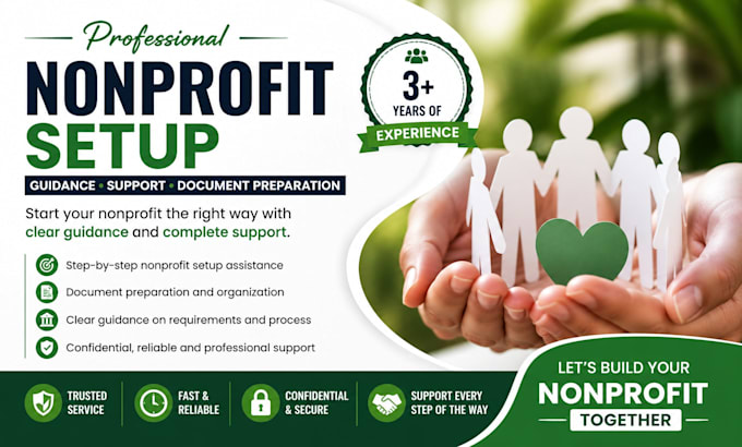 help you set up your nonprofit organization
