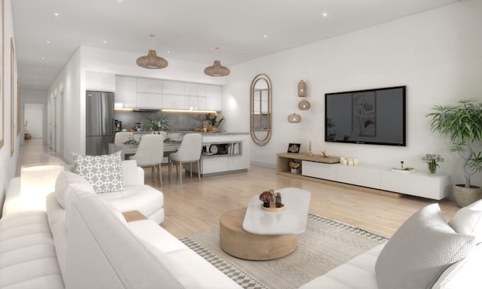 create photorealistic architectural renderings