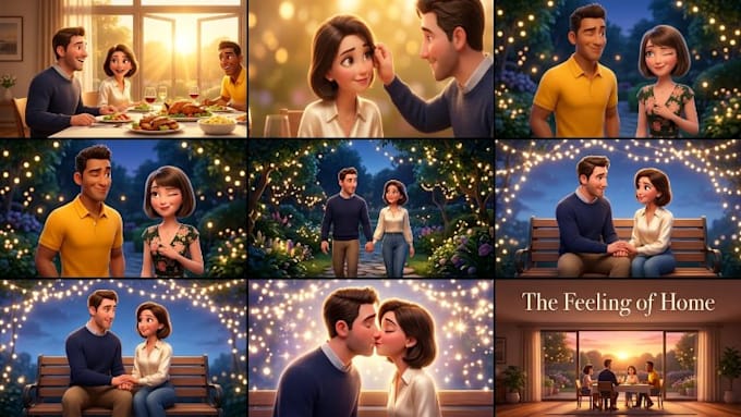 create 3d pixar style ai animation video 3d ai storytelling 3d pixar animation